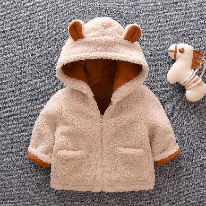 Cozy Bear Puffer Jacket – Neutral Baby Coat